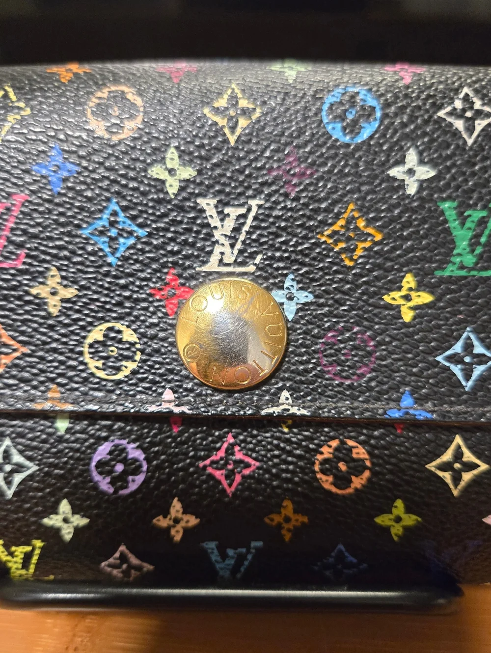 LOUIS VUITTON MULTICOLOR PORTEFEUILLE SARAH LONG WALLET - Picture 6 of 15